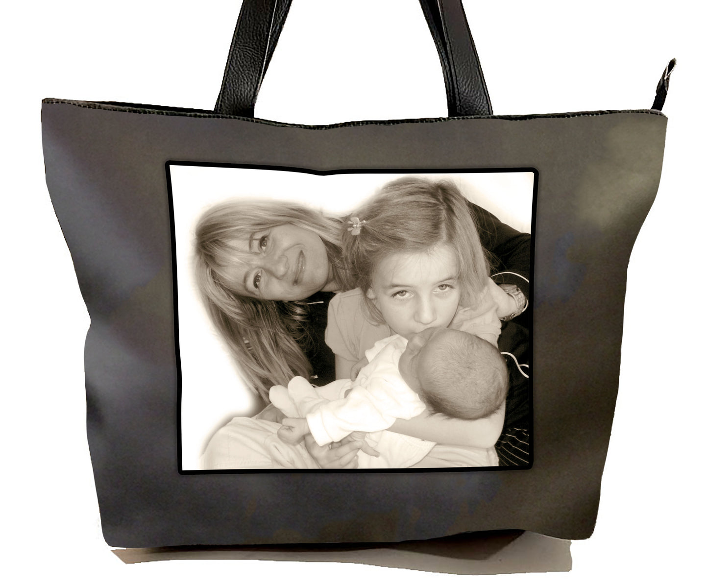 Borsa in eco pelle personalizzata con fotografie - Regali unici