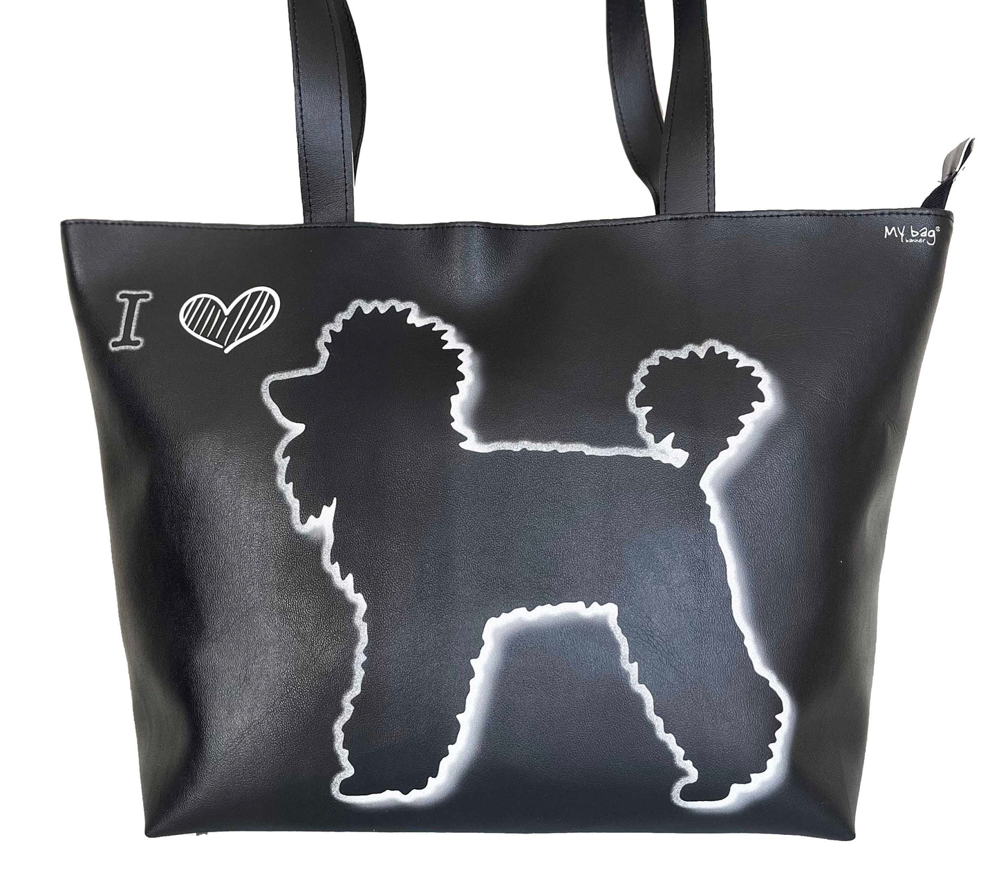 borsa barboncino - i love barboncini - regali unici