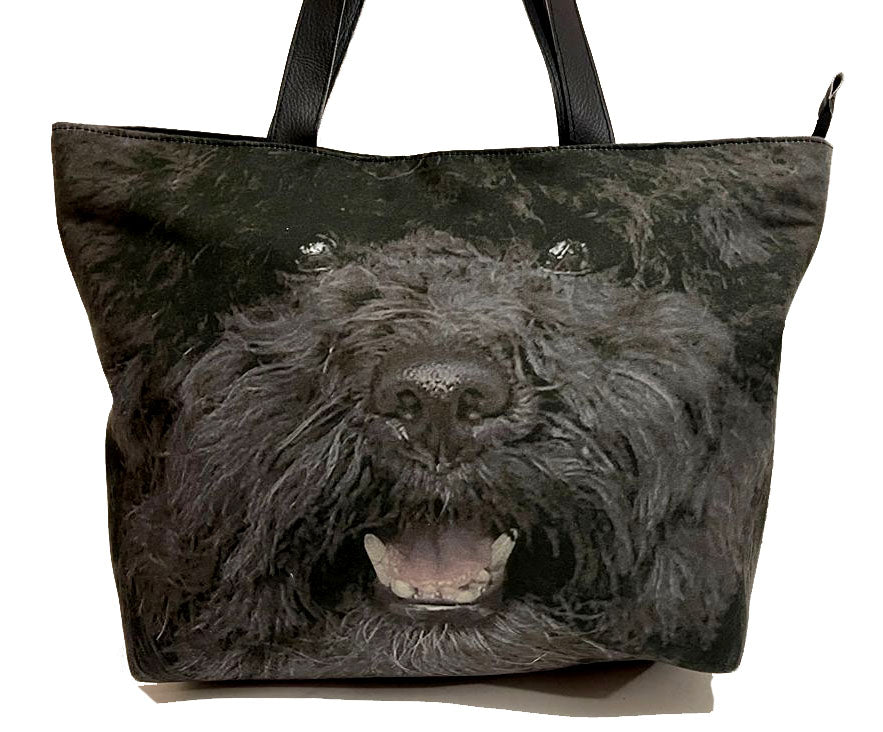 BORSA in ecopelle Stampata su tutta la superficie - Regali unici